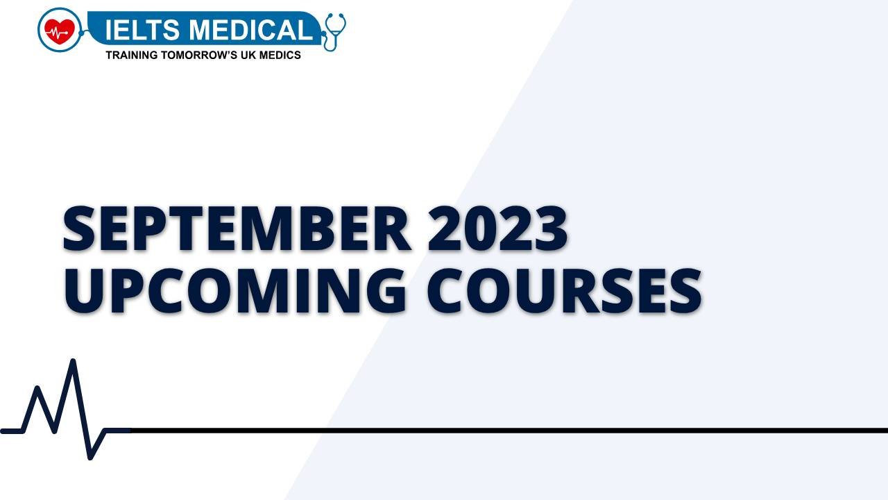 September Upcoming Courses 